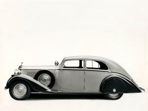 Rolls-Royce Phantom III Saloon by Barker 1936 года